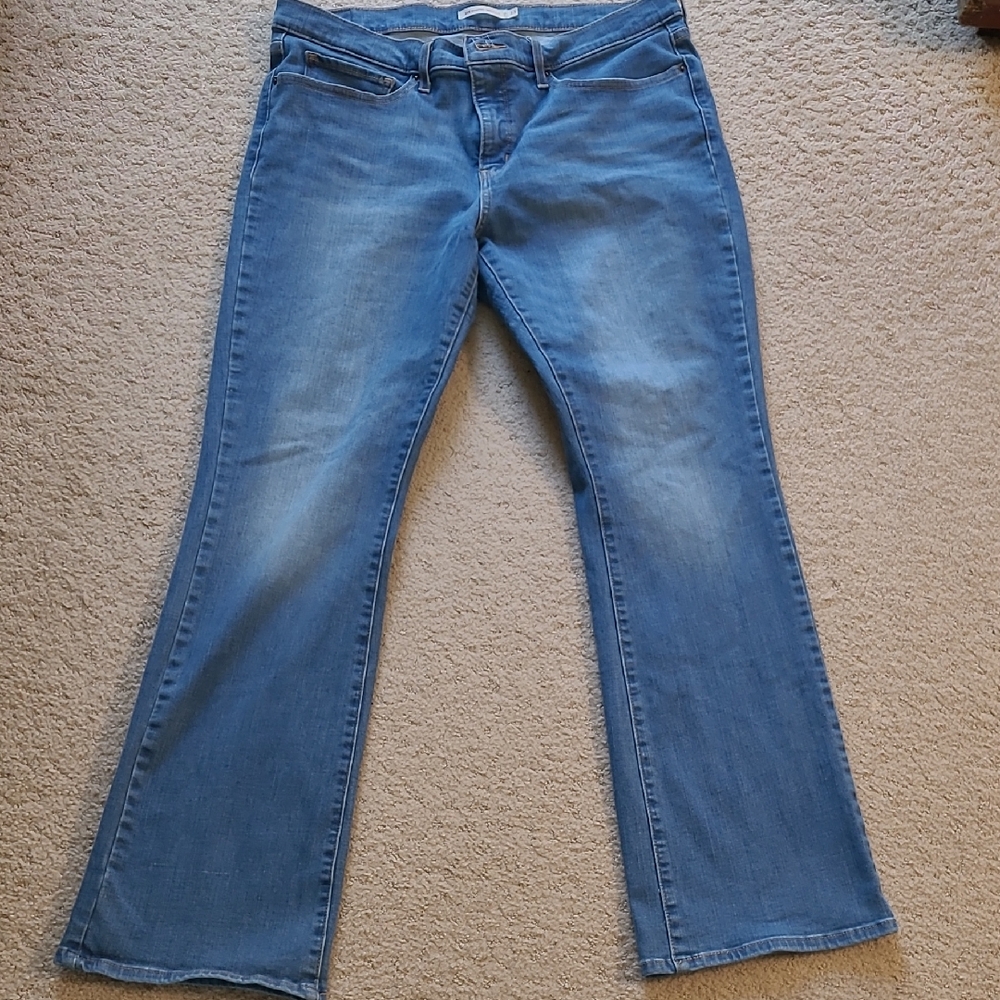 Levi's Light Blue Flare Jeans